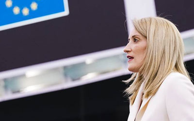 Νέα πρόεδρος Ευρωπαϊκού Κοινοβουλίου