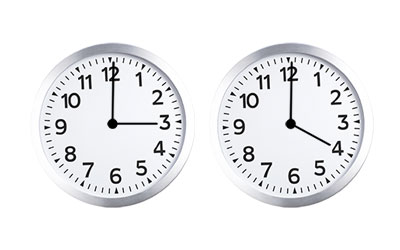 Λήξη χειμερινής ώρας