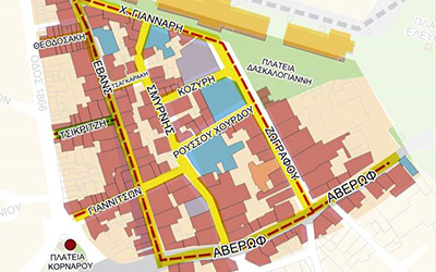 Πρόσοψη καταστημάτων OPEN MALL Ηρακλείου