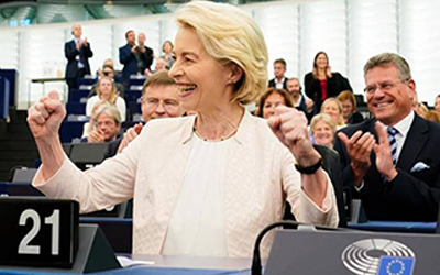 Επανεκλογή Ursula von der Leyen
