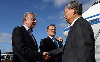 Ενίσχυση ελληνοκινεζικών σχέσεων